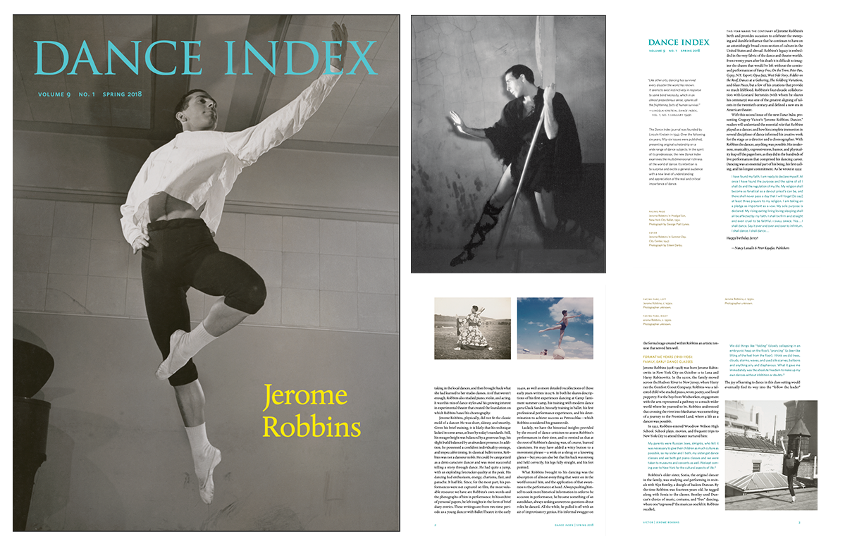 Dance Index Current Issue