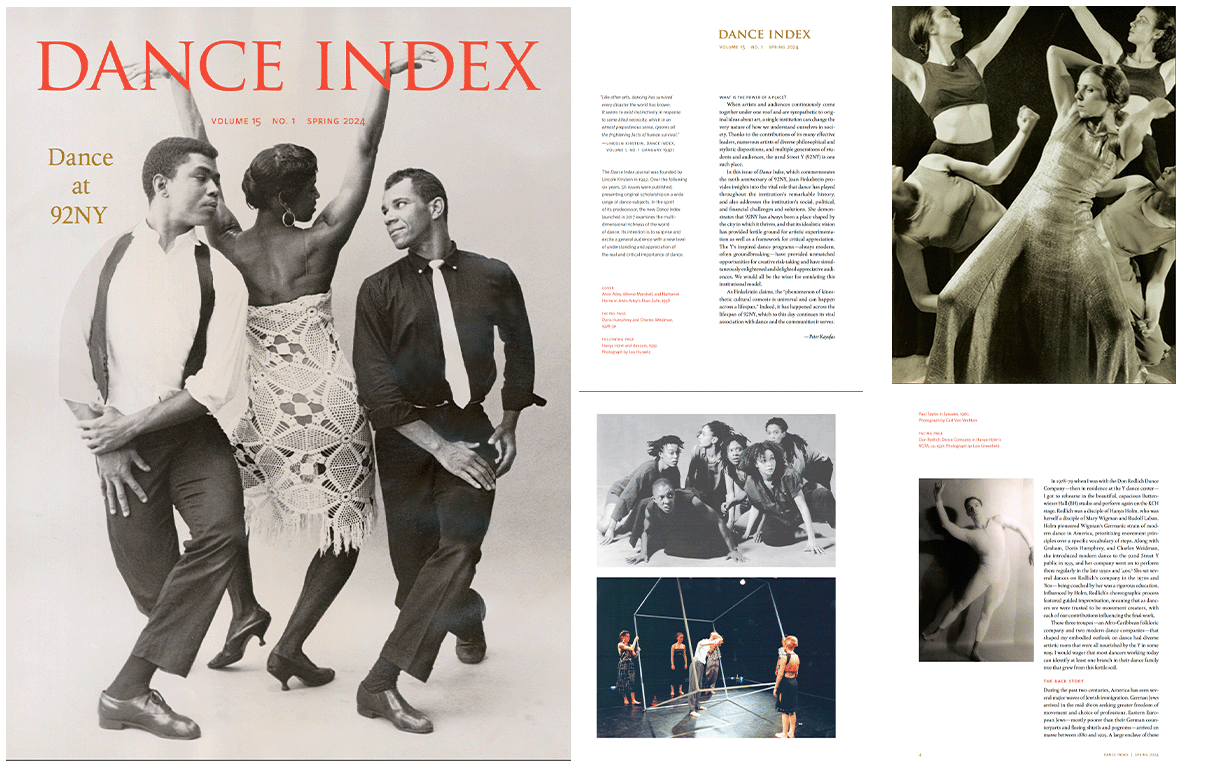 Dance Index Current Issue