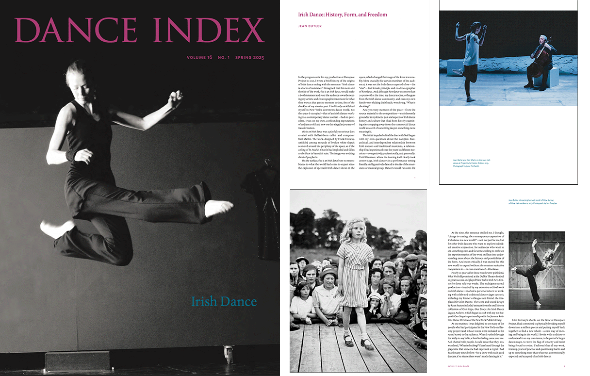 Dance Index Current Issue